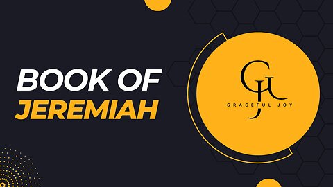 The Book of Jeremiah - Black Screen - Audio Bible