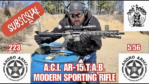 ANDRO CORP AR-15 REVISITED! THE MODERN DAY SPORTING RIFLE!