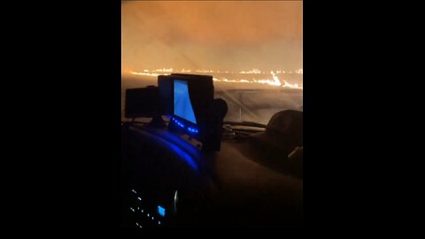 According to RealRawNews this fire in Texas was started by DEW=Direct Energy Weapon