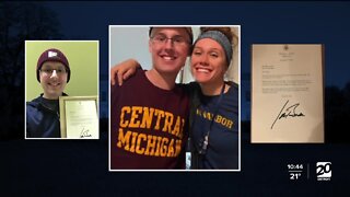 18-year-old Ethan Conley gets letter from President Biden after beating cancer