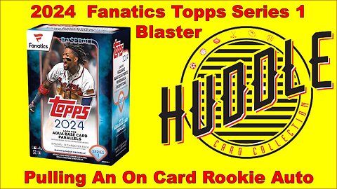 Rookie On Card Auto Pulled From A 2024 Fanatics' Topps Blaster