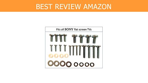 Sony TV mounting Screws washers Review