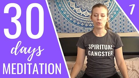 Visualization Meditation | Day 7 | 30 Days Meditation Challenge (Guided For Beginners)