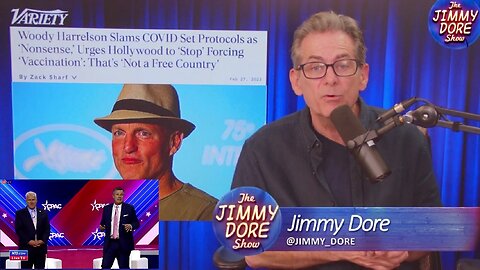 Jimmy Dore: Celebrities DEMAND Hollywood End Vaxx & Mask Mandates! + Daily Caller | EP763a