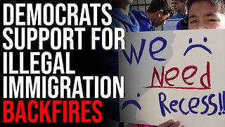 Democrats' Support For Illegal Immigration BACKFIRES, Immigrants Placed In THEIR Schools