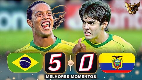 5x0 OUTSIDE THE DANCE AND GOALS BY KAKÁ and RONALDINHO