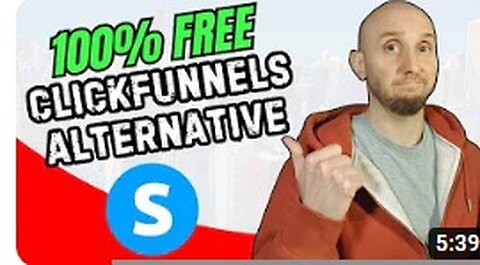 Best Free ClickFunnels Alternative - (Free Sales Funnel Builder - ClickFunnels Substitute).mp4