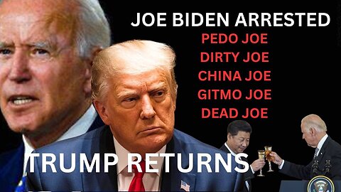 Boom: Is Trump Arrest The Set Up For Biden Removal? Ems Coming? Us Dollar Collapse..?
