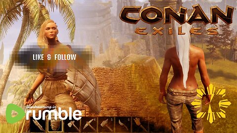 ▶️ WATCH » CONAN EXILES » IT'S ALL ABOUT LOOKING GOOD » A SHORT STREAM [5/18/23]