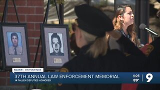 PCSD honors 14 fallen deputies at memorial