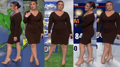 Lena's weather forecast (4/8/23) THICC Big Booty Houston PAWG!