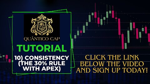 Quantico Cap Tutorials #10 - Consistency (30% Rule with Apex) - Make Money Online