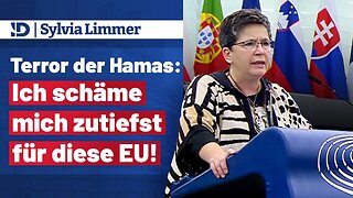 𝐒𝐲𝐥𝐯𝐢𝐚 𝐋𝐢𝐦𝐦𝐞𝐫 ▶️ Hamas-Terror: Ich schäme mich zutiefst für diese EU!@AfD im EU-Parlament🙈