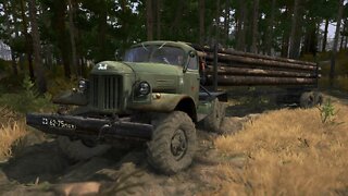 Mudrunner: Zil 157 6x6 - Downhill Map