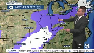 Metro Detroit Forecast: Next winter storm moves in tonight