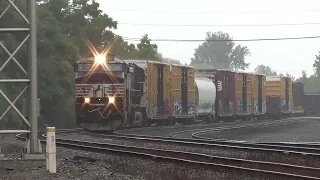 Norfolk Southern 171 Manifest Mixed Freight Train with from Marion, Ohio August 20, 2022