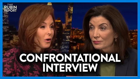 Watch Kathy Hochul's Face as Host Turns on Her & Confronts Her on Lies | DM CLIPS | Rubin Report