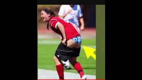 🤣 Crazy Moments in Women's Football #shorts