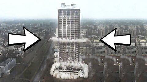 BUILDING DEMOLITIONS - caught on video