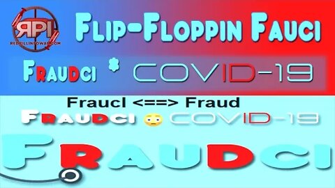 FLIP FLOPPING FAUCI AKA FRAUDCI