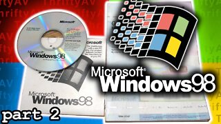 Win98 OS Install | Windows 98 SE Build, Part 2