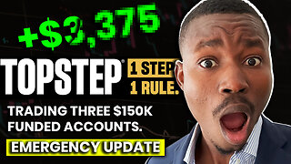 Results After 1st Day Trading $450k Topstep