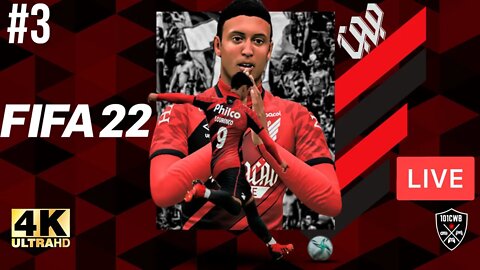 LIVE FIFA 22 MODO CARREIRA ATHLETICO PARANAENSE AO VIVO 4K 60fps #fifa #fifa22 #athleticopr