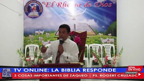 3 COSAS IMPORTANTES DE SAQUEO - PS. ROGERT CRUZADO | TV LA BIBLIA RESPONDE