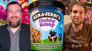Ben & Jerry's Chubby Hubby Ice Cream | Collab With The Goat Food Challenges