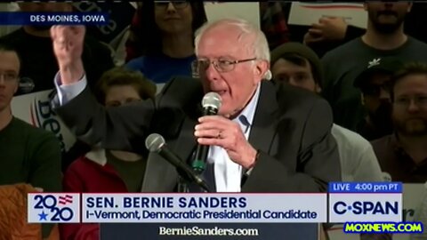 Bernie Sanders "And! We Will End The So Called "War On Drugs!"