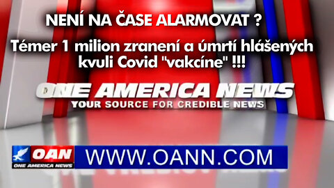 Téměř 1 milion zranění a úmrtí hlášených kvůli Covid "vakcíně" !!!