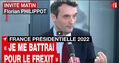 Florian Philippot « Je me battrai pour le Frexit » • RFI