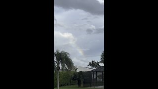 Sunday Rainbow 🌈 In Paradise #FYP #Rainbow #GodsPromise #MarcoIsland #mywalksinparadise #4K