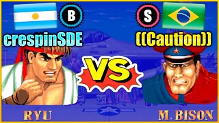 Street Fighter II': Champion Edition (crespinSDE Vs. ((Caution))) [Argentina Vs. Brazil]