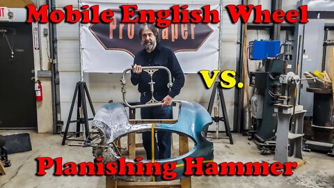 Mobile English Wheel vs. Planishing Hammer