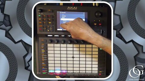 Akai Force beat making sampling the Roland Sp-404 MK2