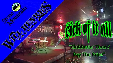 KARAOKE - Sick Of It All - Clobberin' Time / Pay The Price (Cover)