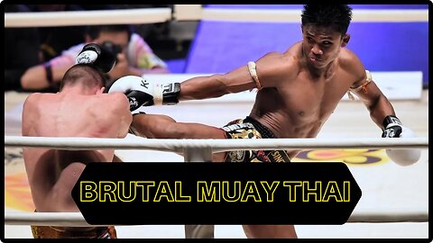 Brutal Fight Muay Thai UFC | Best Fight UFC