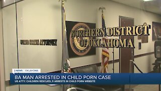 BROKEN ARROW MAN ARRESTED IN CONNECTION TO A CHILD EXPLOITATION INVESTIGATION