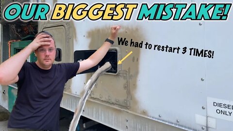 Don't Make This Mistake when installing your Fresh Water Tank! Box Truck Update #4