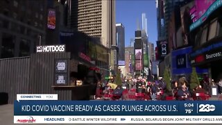 COVID vaccines for kids ready as cases plunge across the U.S.