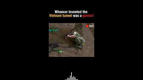 Tunnel in vietnam war 🙏🏻