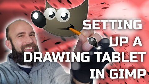 Setting up a drawing tablet in GIMP (Hidden Treasure)