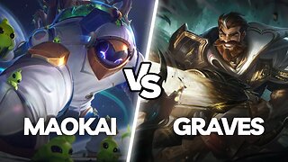 Maokai Jungle vs Graves - Road to Master | STREAMER FULL GAMEPLAY (League of Legends)