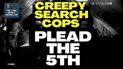 What Happened at Today's Video Depositions of "Creepy Search Cops"