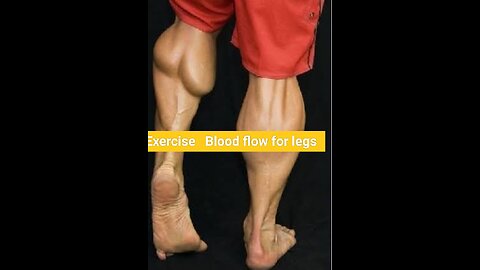 Four exercises blood flow for leges