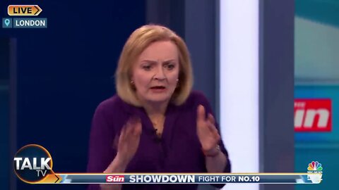 Shocked reaction as TV Host Kate McCann collapses during U.K. leadership debate (Jul 26, 2022)