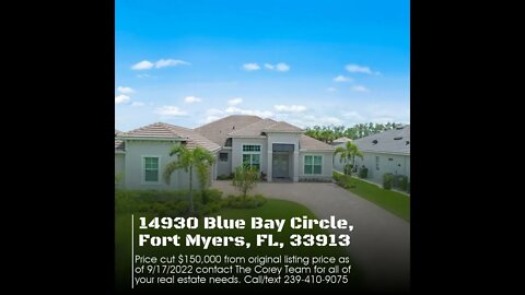 14930 Blue Bay Circle, Fort Myers, FL, 33913