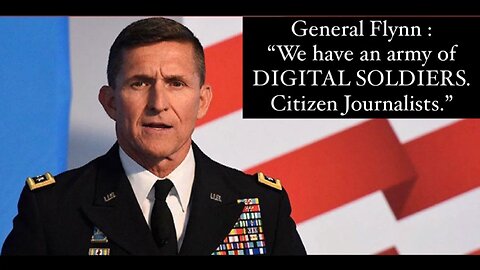 Général Flynn combat le traffic d’enfants / General Flynn fight against child trafficking