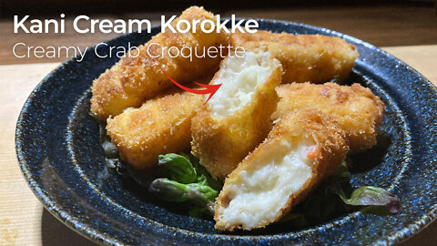 Kani Cream Korokke - Creamy Crab Croquette Recipe